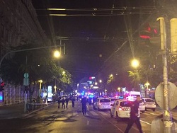 В центре Будапешта произошел взрыв