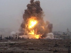Минобороны США выложило видео взрыва "матери всех бомб"