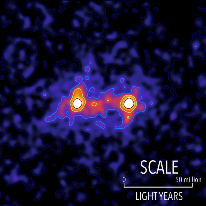 Ученые получили подробный снимок темной материи