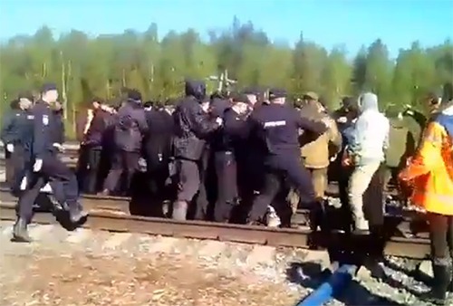 В Архангельской области после столкновения с ЧОП задержали Древарха Просветленного