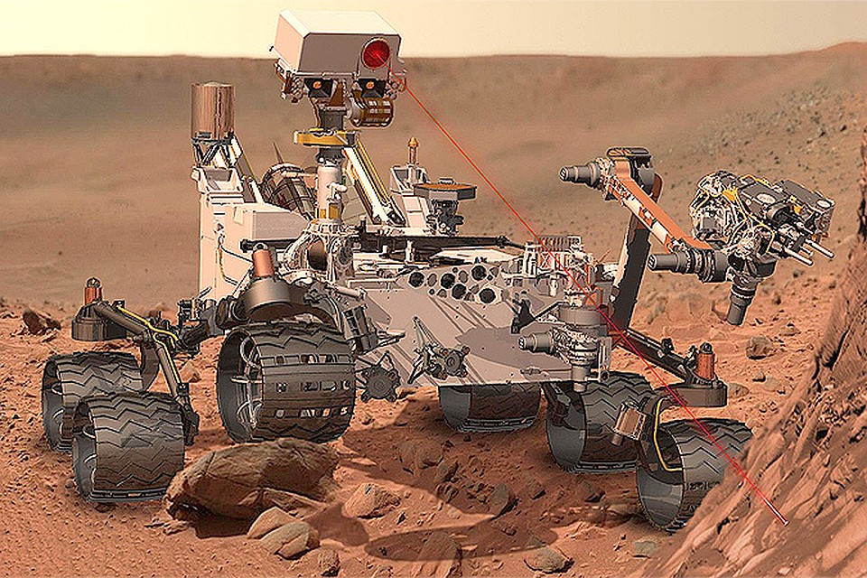 Марсоход NASA Curiosity обнаружил свидетельства существования на Марсе древних озер