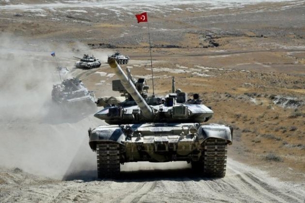 Азербайджан передал Турции русский танк Т-90