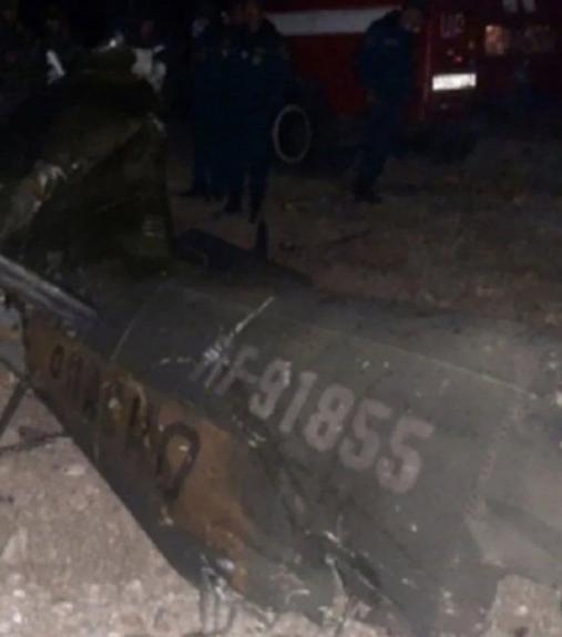 Азербайджан сбил военный вертолёт России